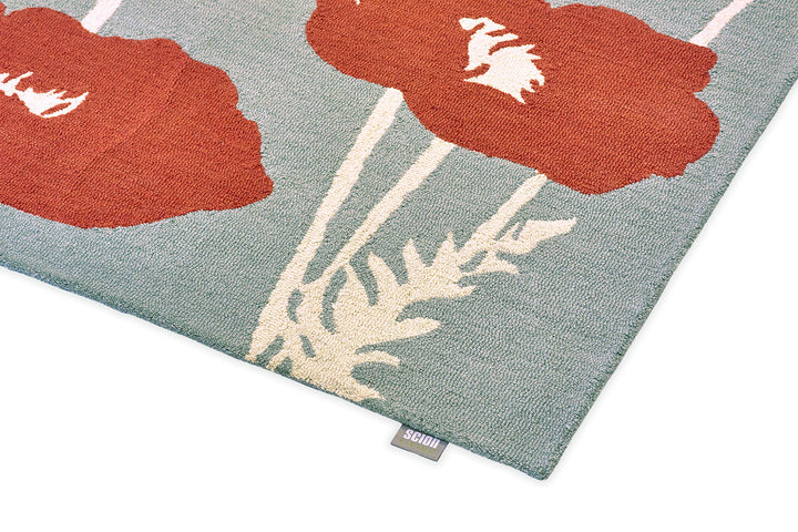 Scion Poppy Pop - Sage Poppy 124800 Rug