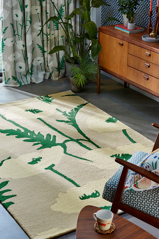 Scion Poppy Pop - Parchment Gecko 124807 Rug