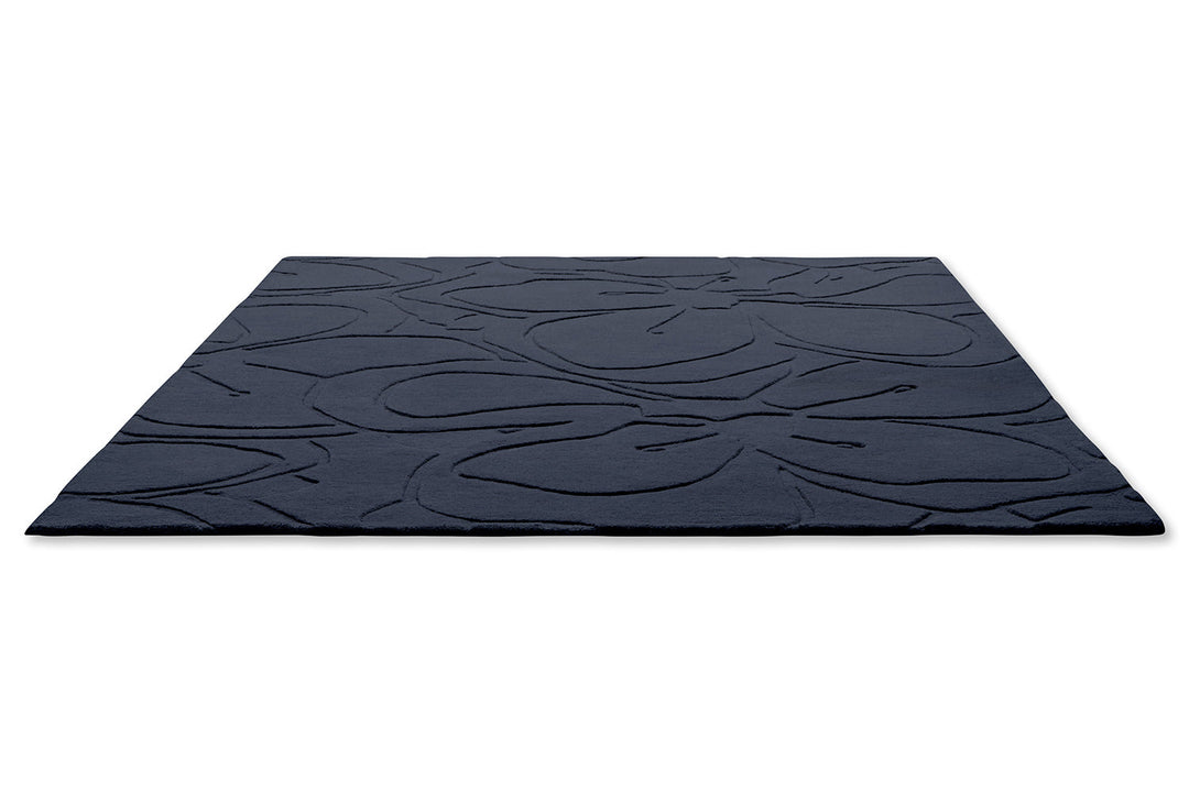 Ted Baker Romantic Magnolia Dark Blue 162708 Rug