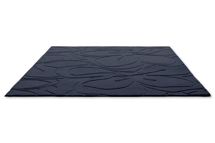 Ted Baker Romantic Magnolia Dark Blue 162708 Rug