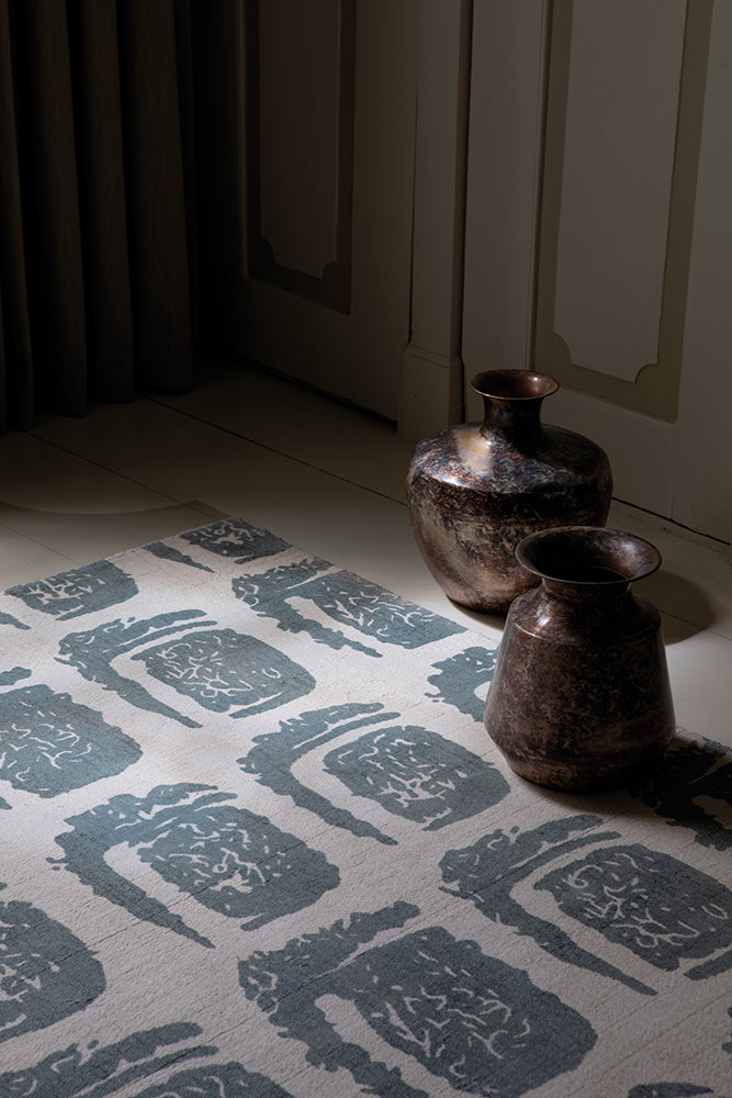 Ted Baker Woodblock Grey 163001 Rug