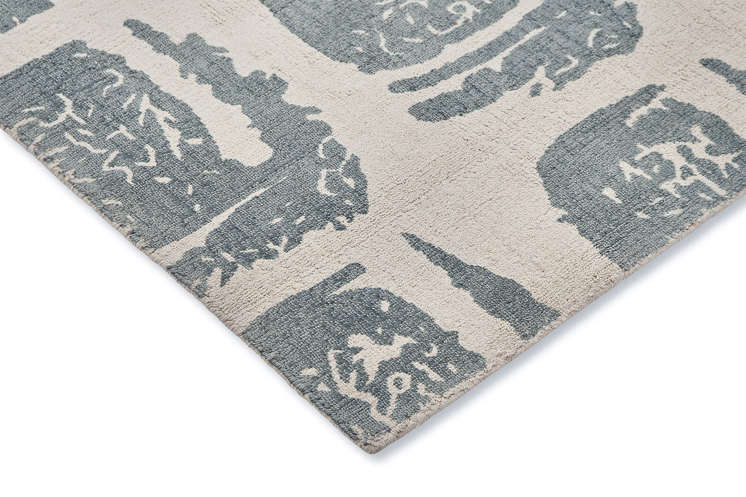Ted Baker Woodblock Grey 163001 Rug