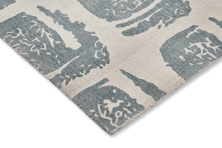 Ted Baker Woodblock Grey 163001 Rug