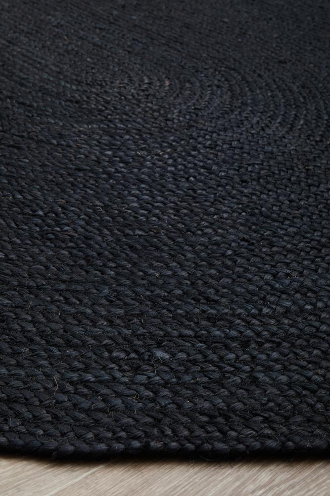 Bondi Black Oval Rug - All Modern Design