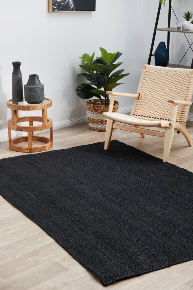 Bondi Black Rug - All Modern Design