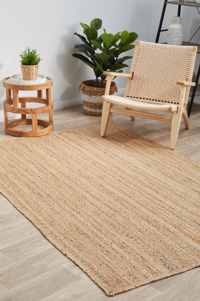 BONDI Natural Jute Floor Rug - All Modern Design