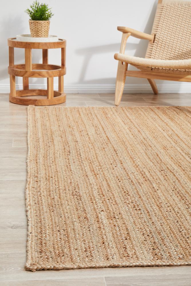 BONDI Natural Jute Floor Rug - All Modern Design