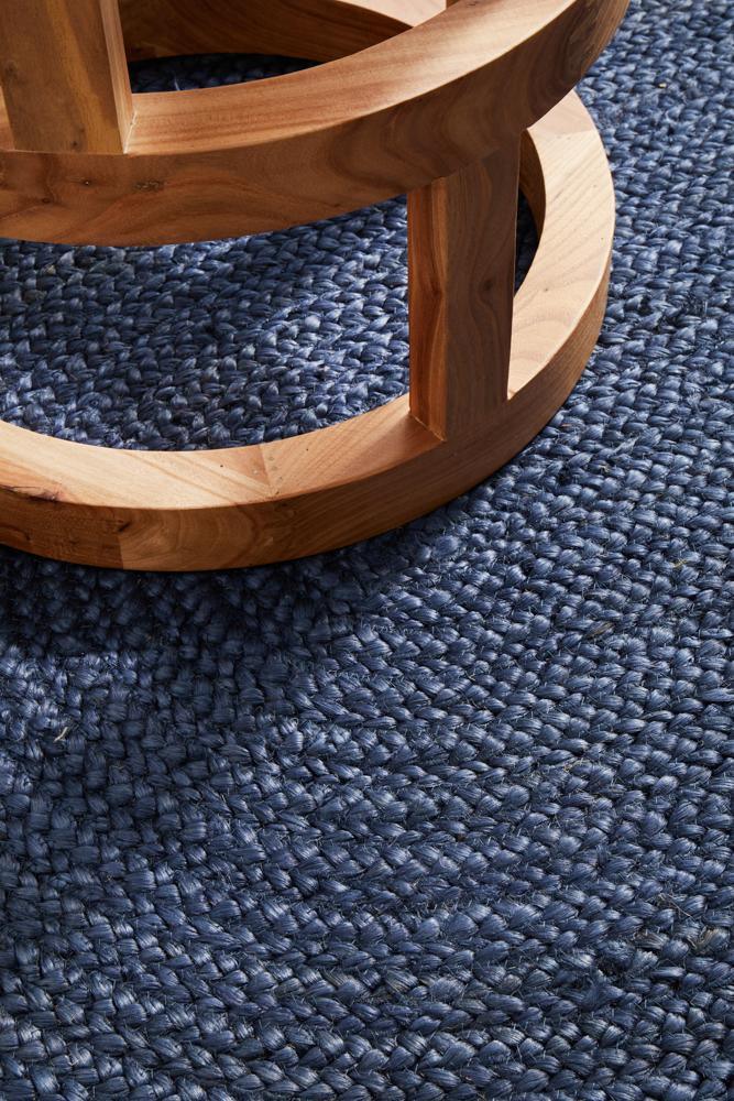Bondi Navy Oval Rug - All Modern Design