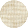 Bubble Natural Round - Machine Washable Rug