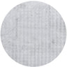 Bubble Silver Round - Machine Washable Rug