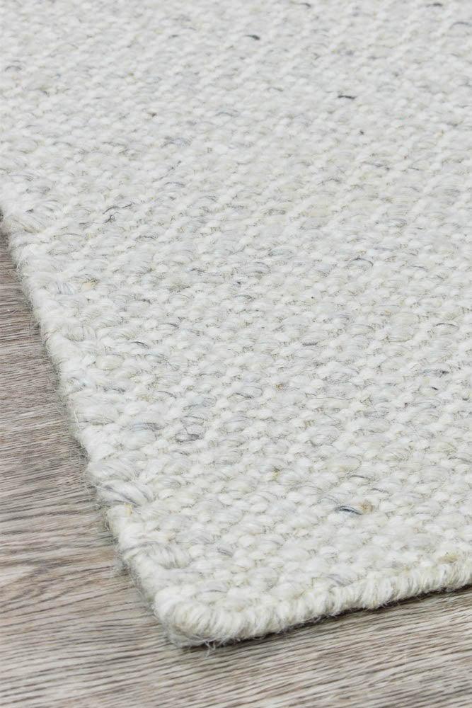 kalvin Wool Silver Ivory Rug - All Modern Design