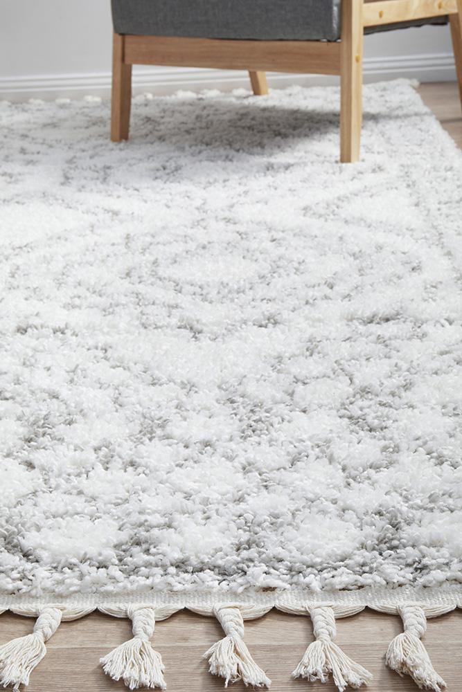 Casablanca Fez White Rug - All Modern Design