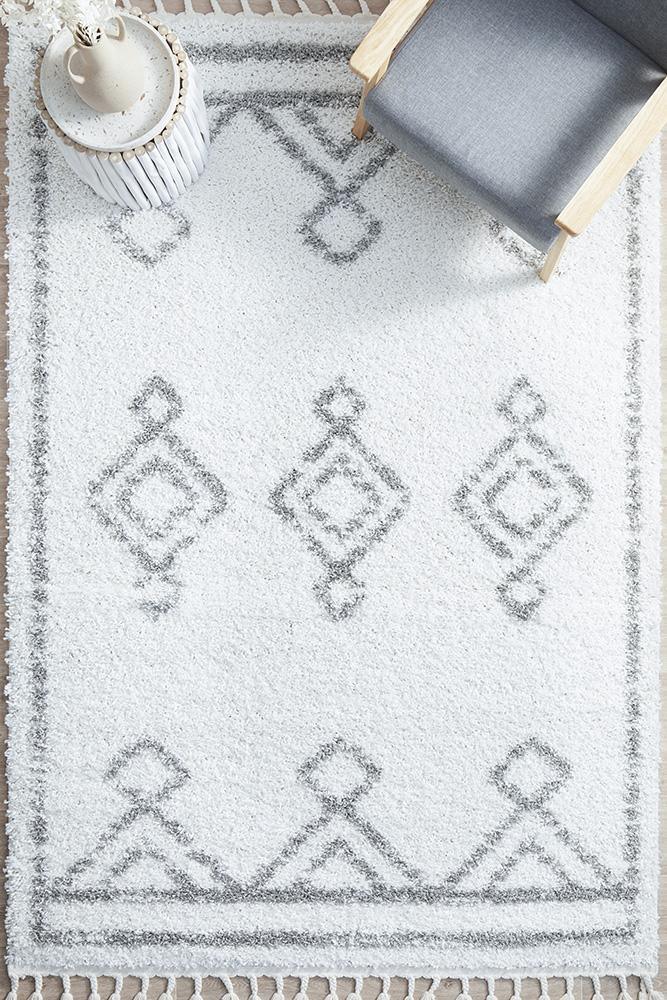 Casablanca Temara White Rug - All Modern Design