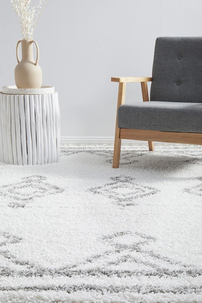 Casablanca Temara White Rug - All Modern Design