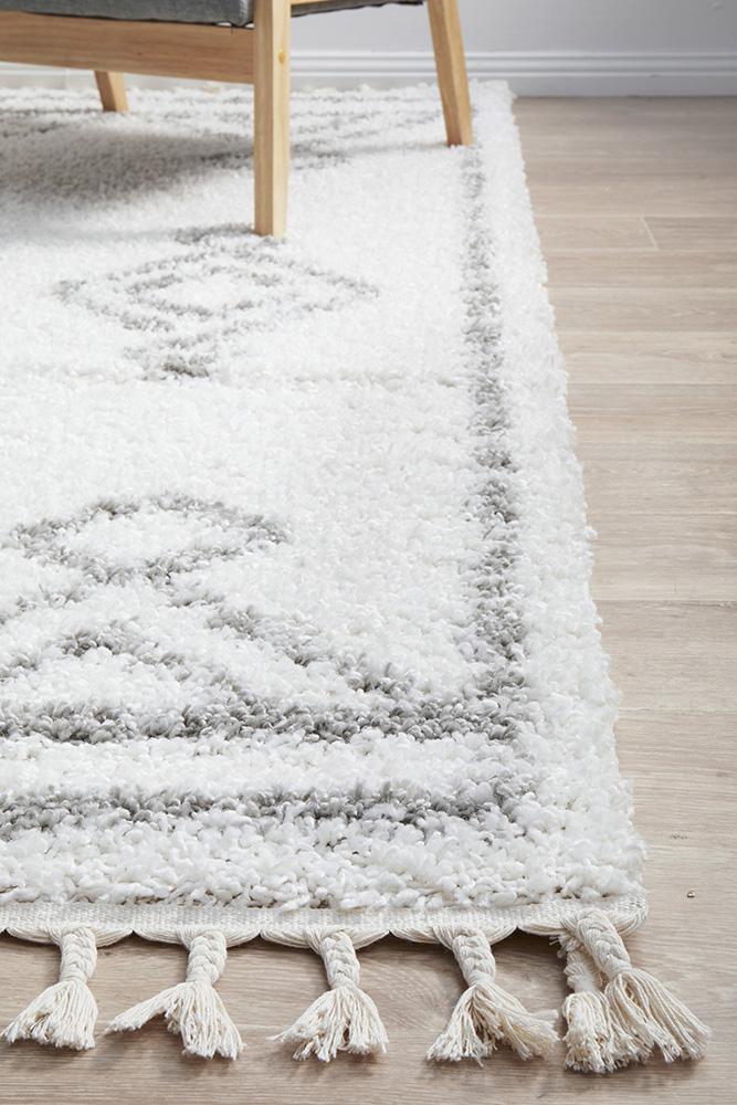 Casablanca Temara White Rug - All Modern Design