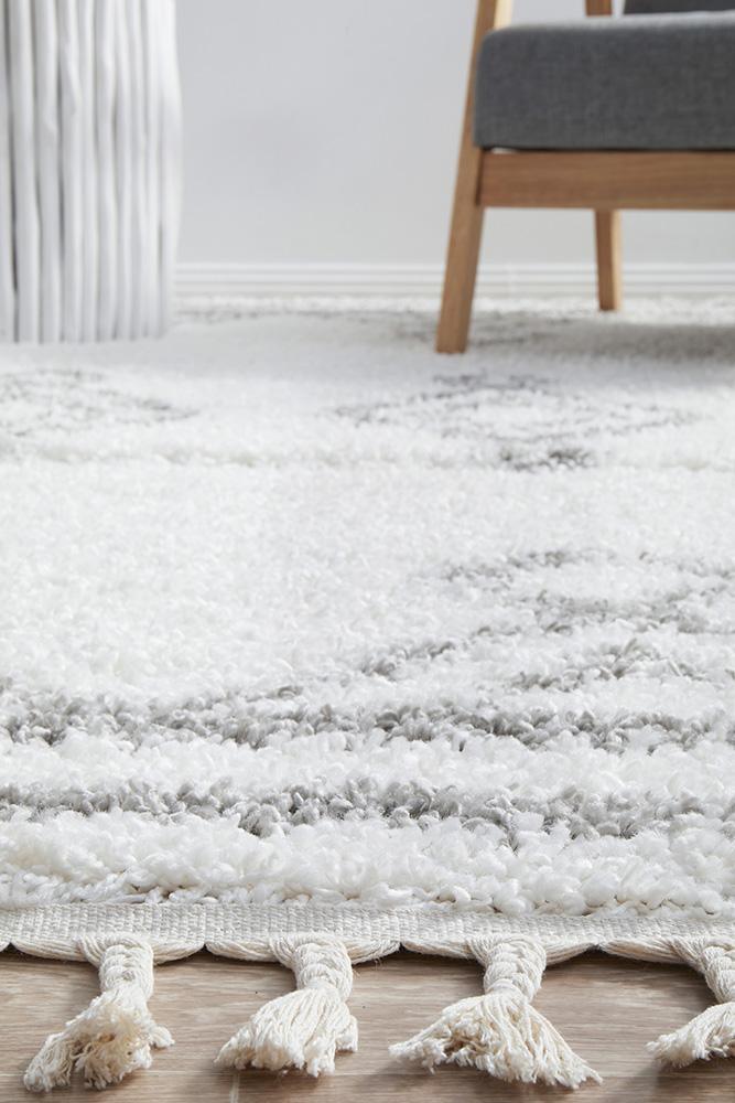 Casablanca Temara White Rug - All Modern Design
