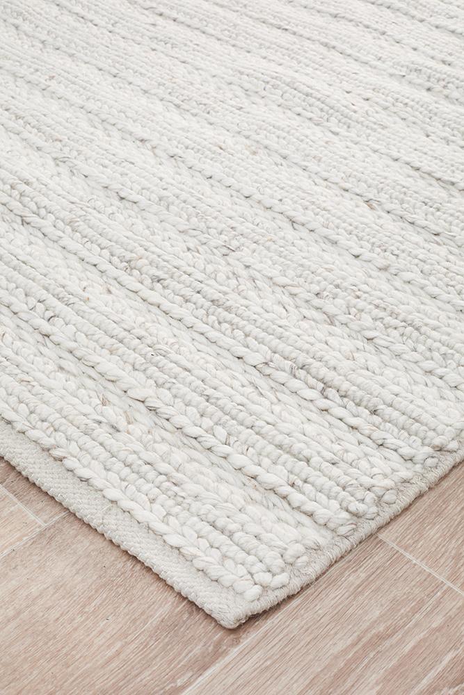 Harvest Ivory Quality Hand Woven Floor Rug - All Modern Design