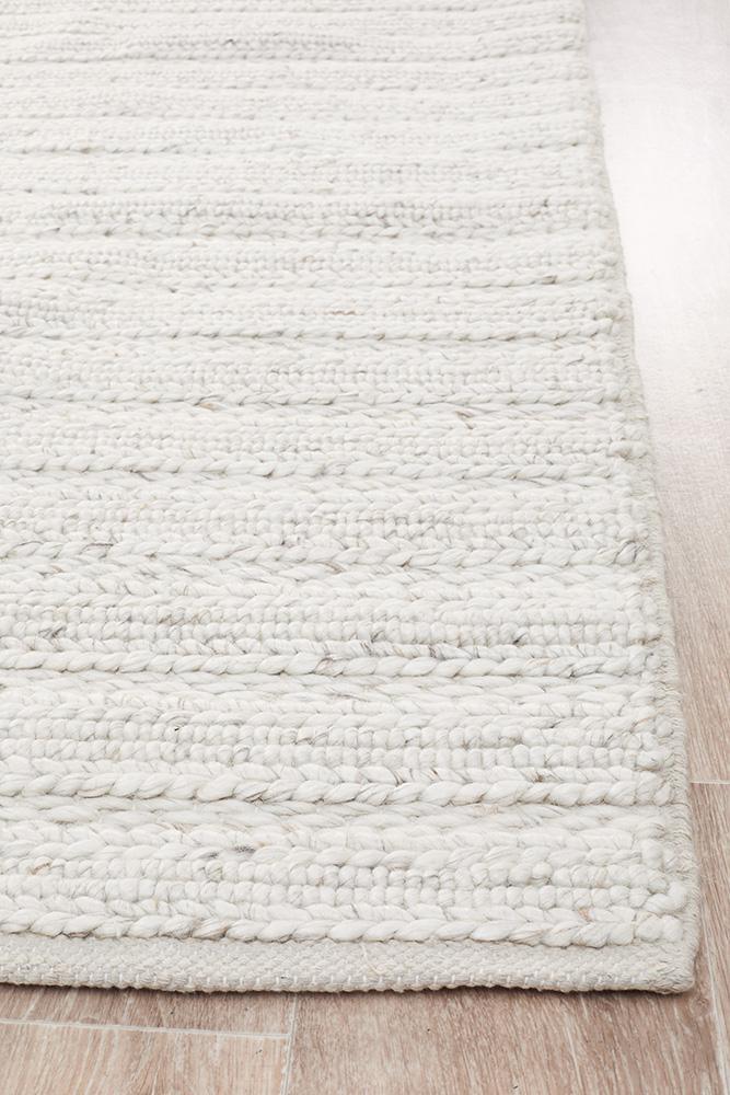 Harvest Ivory Textured Hand Woven Floor Rug – All Modern Design