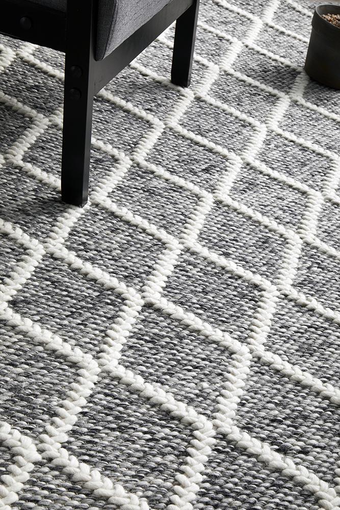 Huxley Grey Rug - All Modern Design