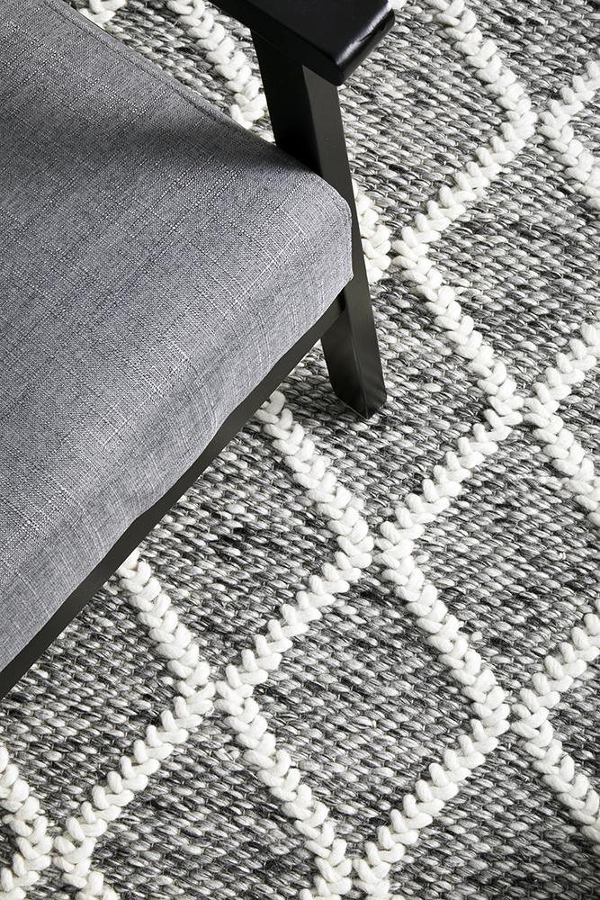 Huxley Grey Rug - All Modern Design