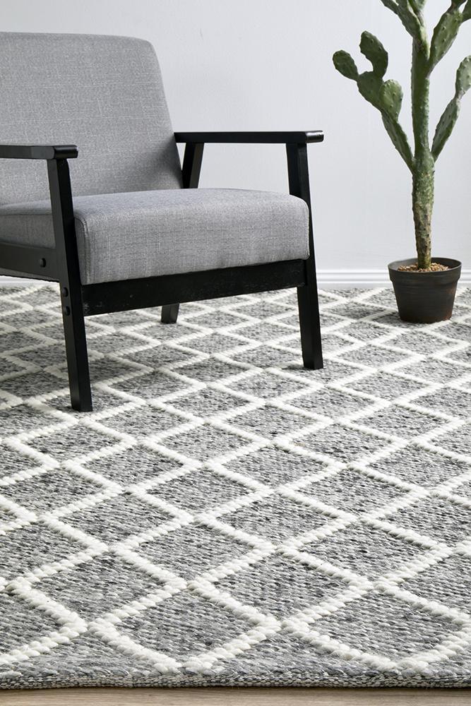 Huxley Grey Rug - All Modern Design