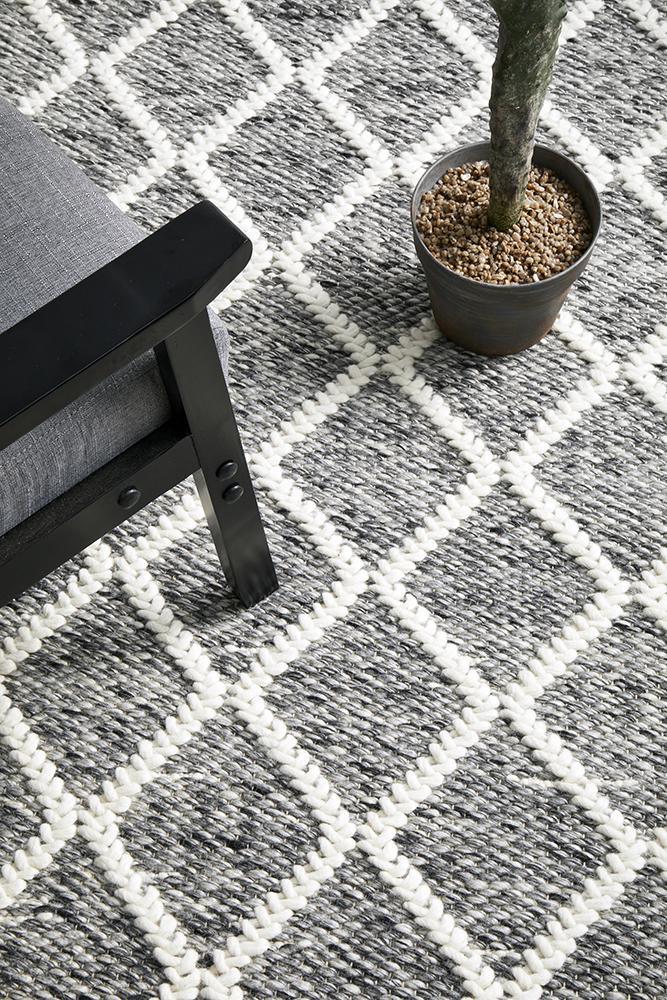 Huxley Grey Rug - All Modern Design
