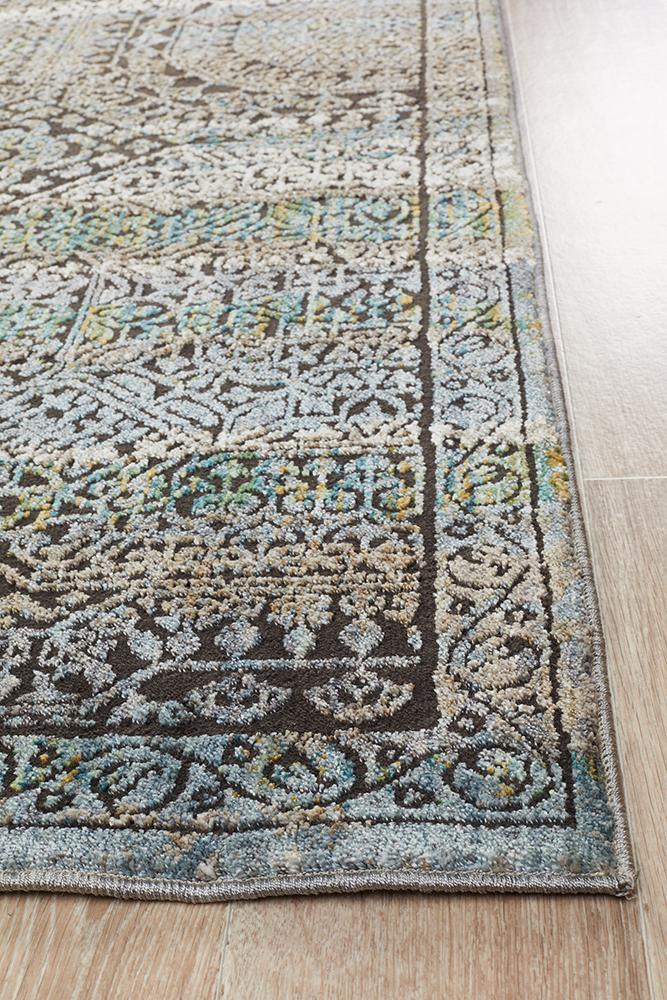 Jezbel Fluid Morrow Modern Blue Rug - All Modern Design