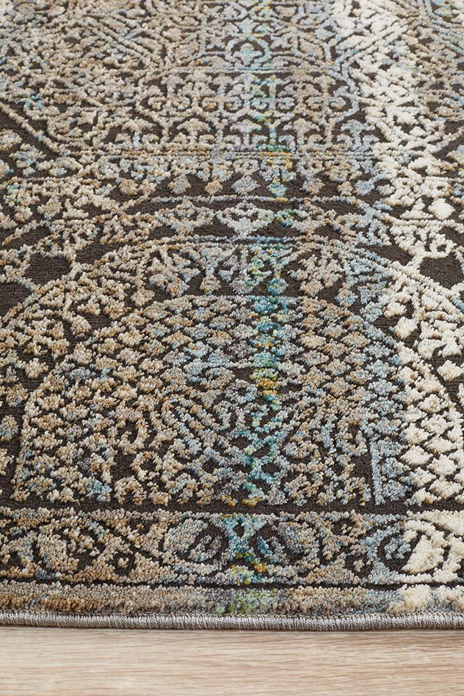 Jezbel Fluid Morrow Modern Blue Rug - All Modern Design