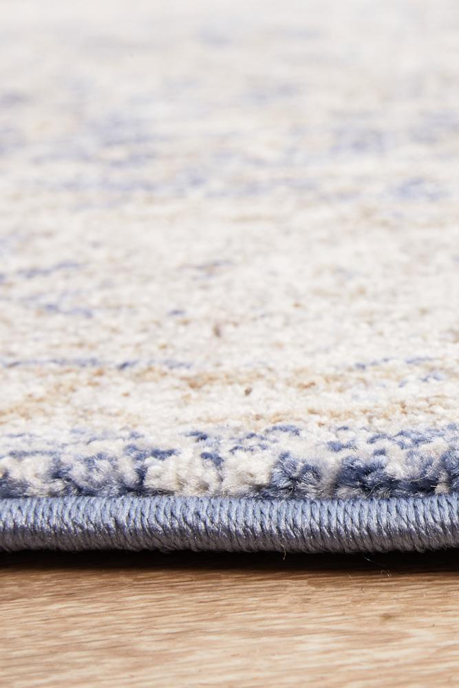 Aztec Hugo Ocean Round Rug - All Modern Design