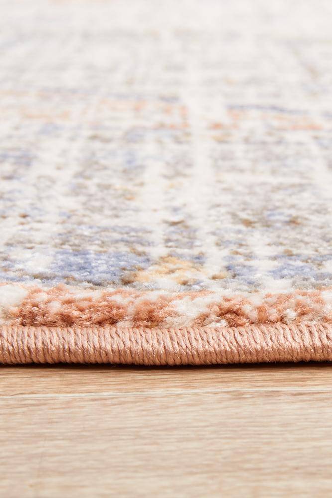 Aztec Lorissa Peach Round Rug - All Modern Design