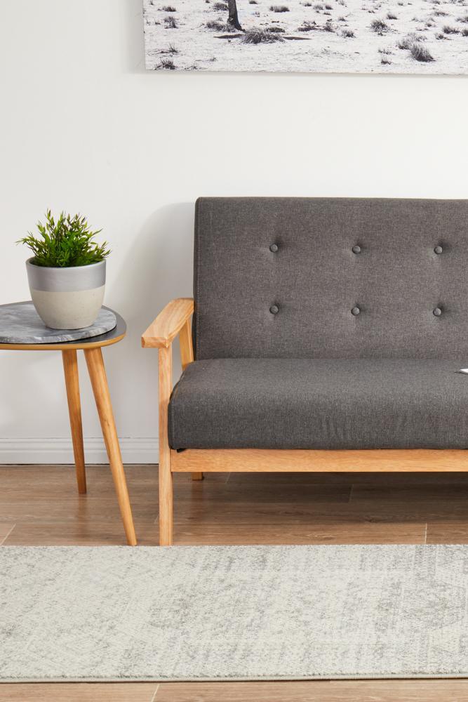 Milano Zelda Silver Grey Runner Rug - All Modern Design