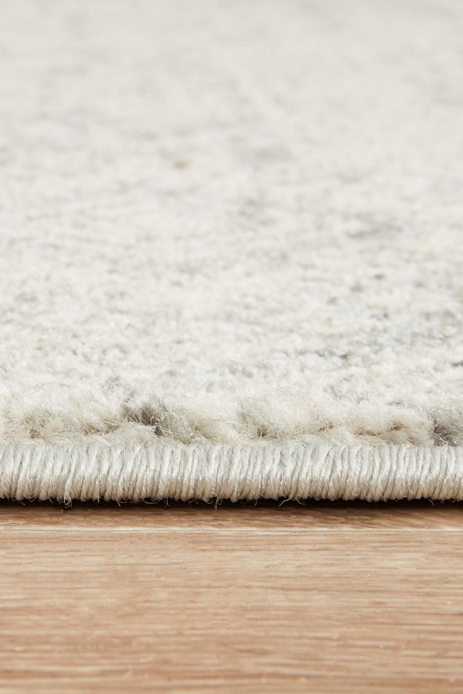 Milano Zelda Silver Grey Runner Rug - All Modern Design