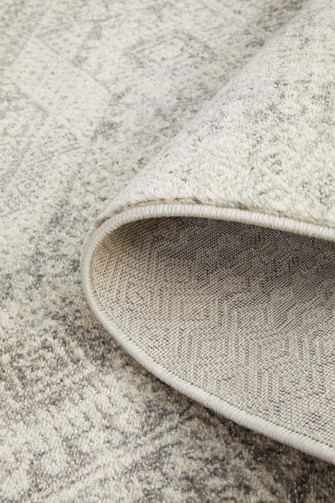 Milano Zelda Silver Grey Runner Rug - All Modern Design