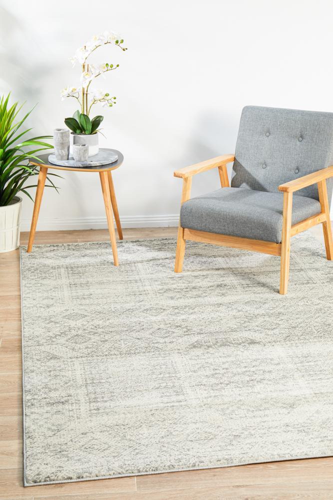 Milano Zelda Silver Grey Rug - All Modern Design