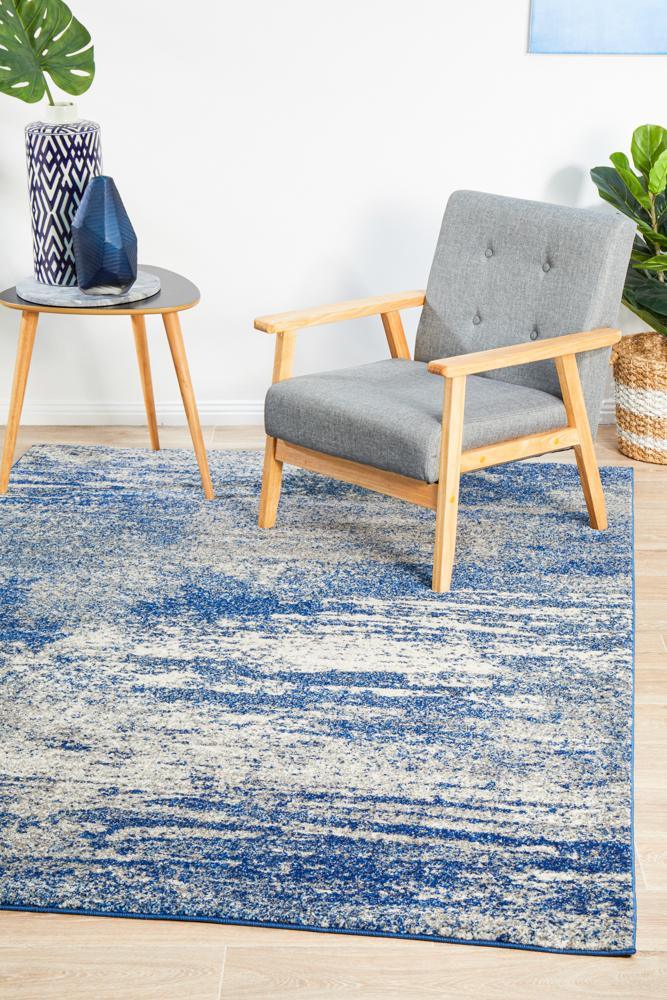 Milano Casandra Dunescape Modern Blue Grey Rug - All Modern Design