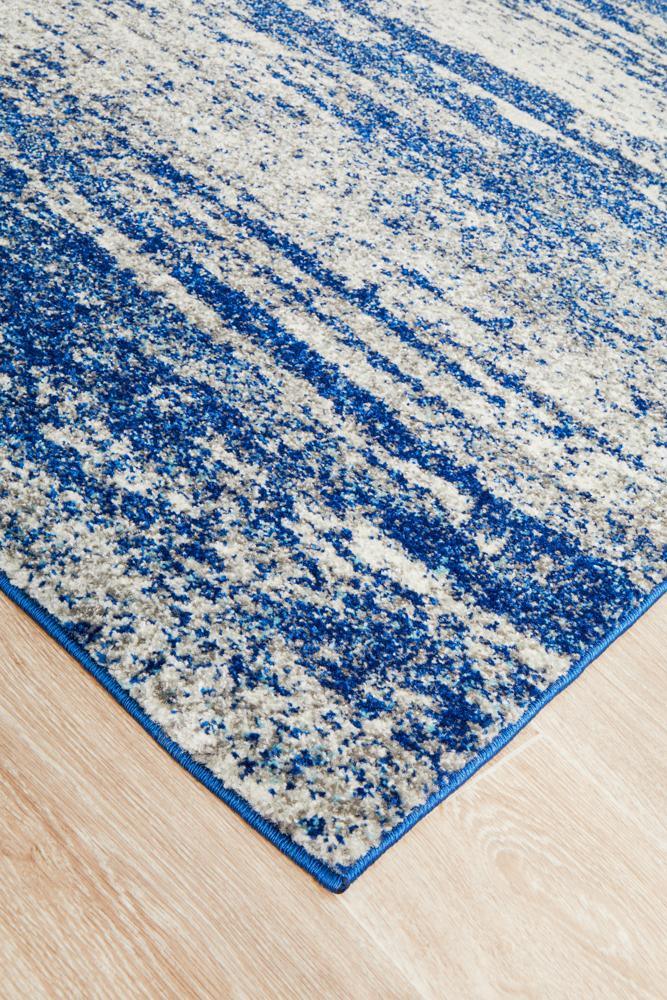 Milano Casandra Dunescape Modern Blue Grey Rug - All Modern Design