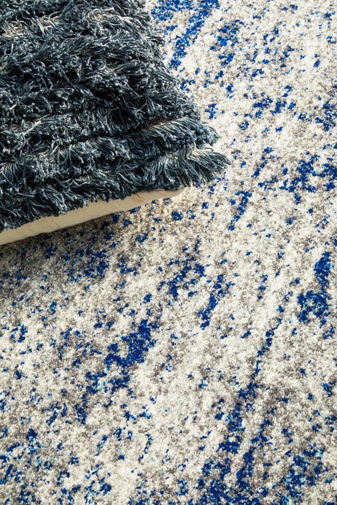 Milano Casandra Dunescape Modern Blue Grey Rug - All Modern Design