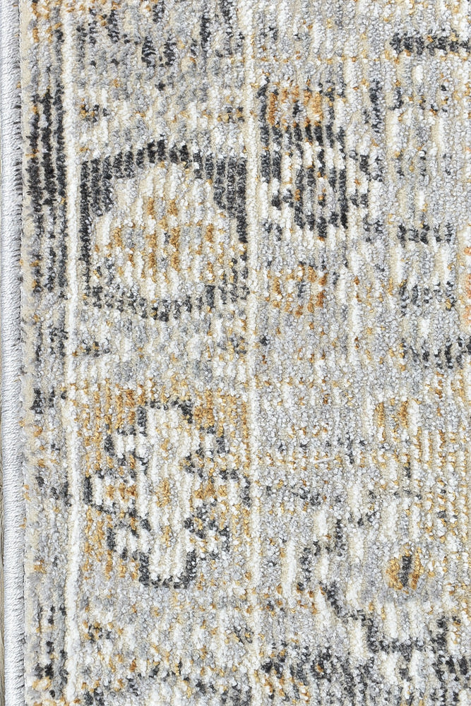 Medina Grey Mustard Rug