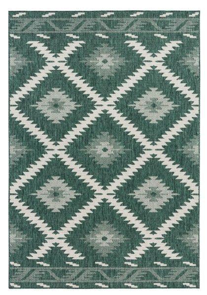 Denver Reversible Style Santa Fe Green Rug - All Modern Design