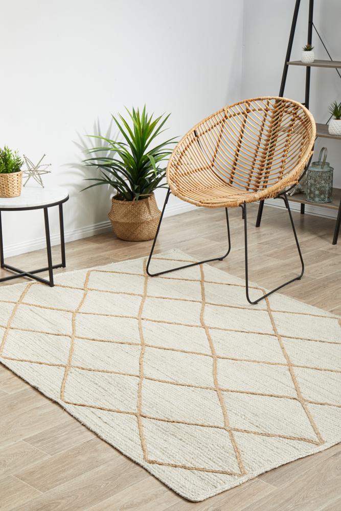 Hampton White Rug - All Modern Design
