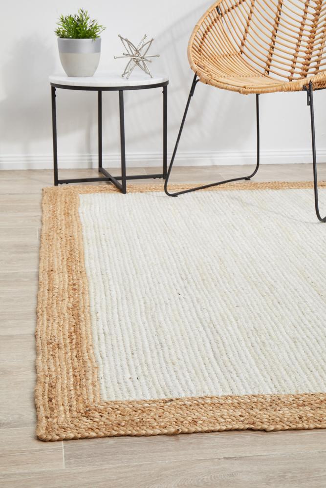 Noosa White Natural Rug - All Modern Design