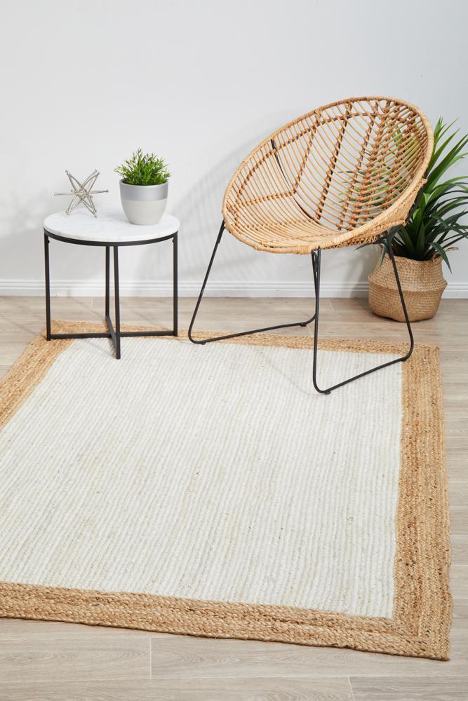 Noosa White Natural Rug - All Modern Design