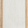 Noosa White Natural Jute Floor Rug