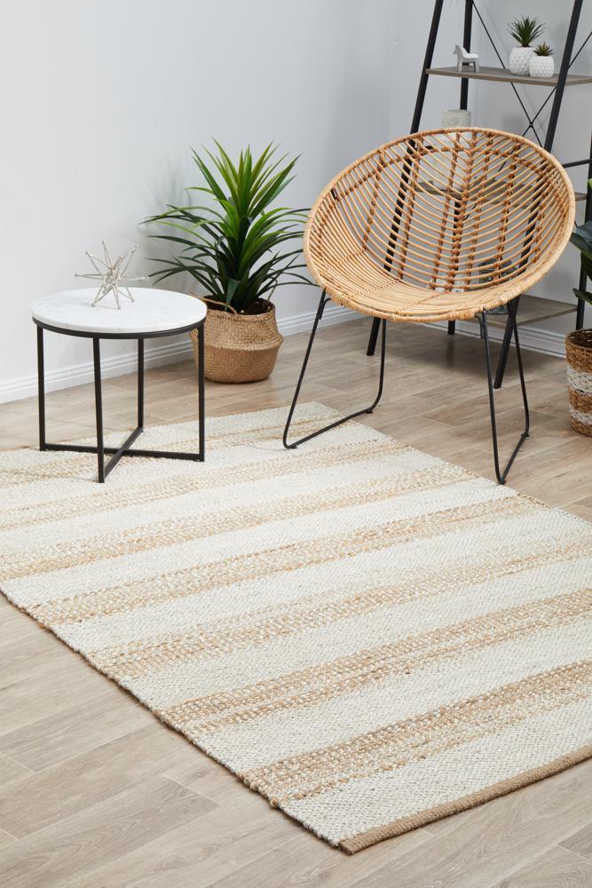 Noosa 555 Natural White Rug - All Modern Design