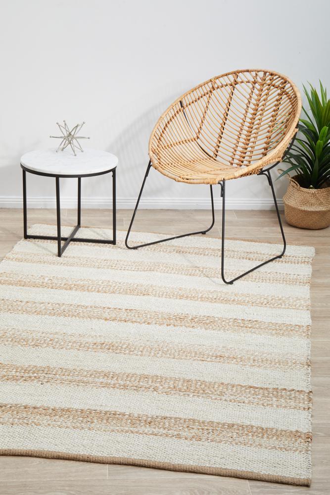 Noosa 555 Natural White Rug - All Modern Design
