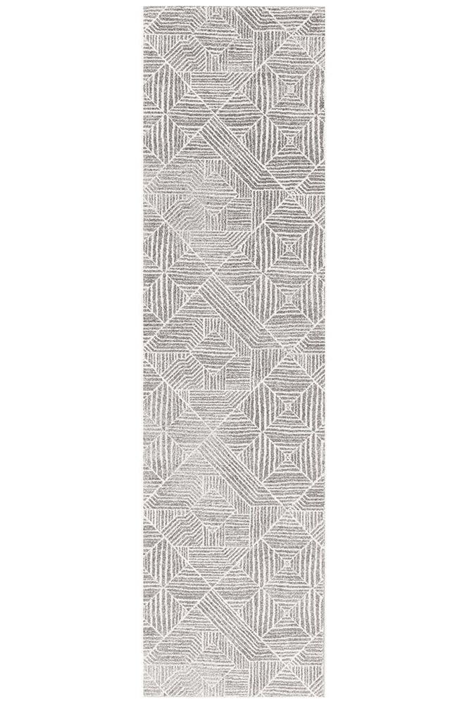 Oasis Kenza Contemporary Silver Rug