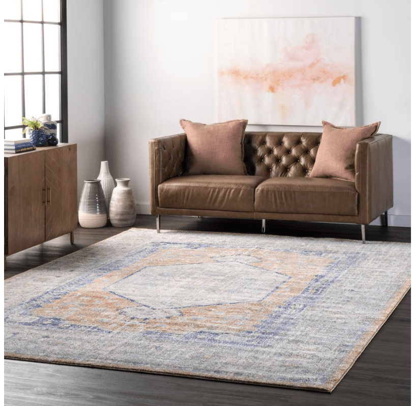 Aztec Lorissa Peach Rug - All Modern Design