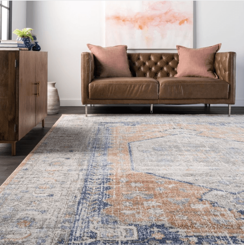 Aztec Lorissa Peach Rug - All Modern Design