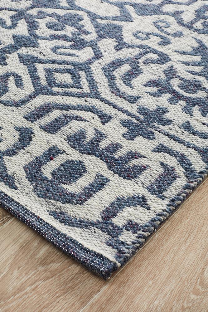 Relic Kian Silver Navy Rug - All Modern Design