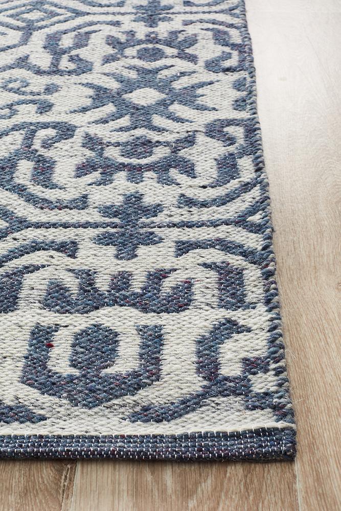 Relic Kian Silver Navy Rug - All Modern Design